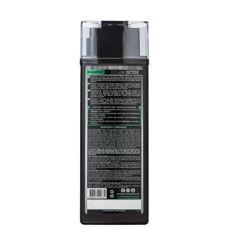 Truss Vegan Detox – Shampoo 300ml
