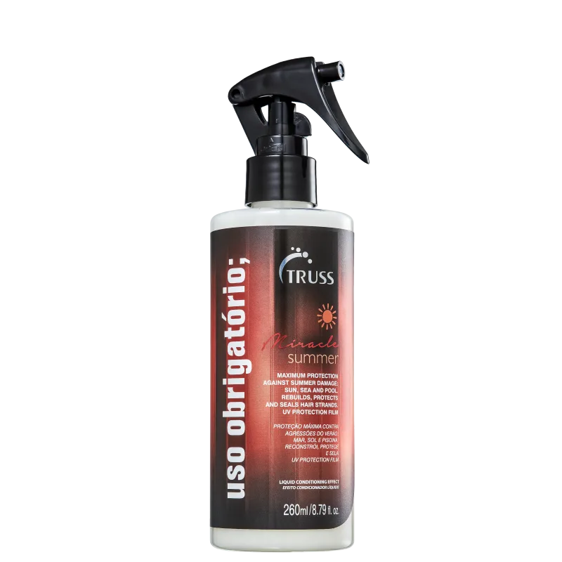 TRUSS Uso Obrigatório Miracle Summer – Tratamento Reconstrutor e Protetor Térmico 260ml