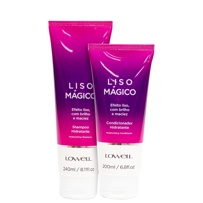 Kit Lowell Keeping Liss Liso Mágico (2 Produtos)