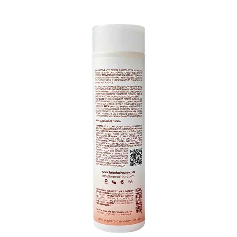 Braé Defense Anti Hair Loss - Shampoo 250ml