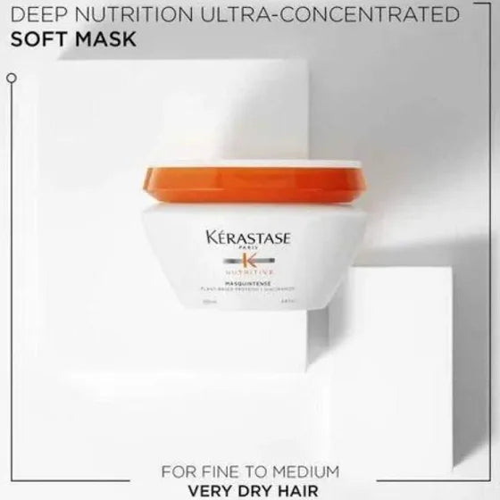 Kit Kérastase Nutritive Bain Satin + Máscara Masquintense Kit Kérastase Nutritive