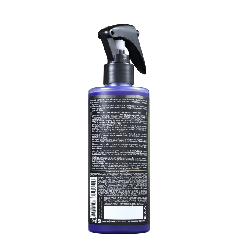 TRUSS Uso Obrigatório Blond – Tratamento Reconstrutor e Matizador 260 ml
