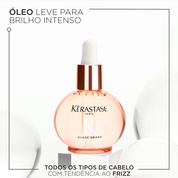 Kérastase Gloss Absolu Glaze Drops - Óleo Capilar Antifrizz 45ml
