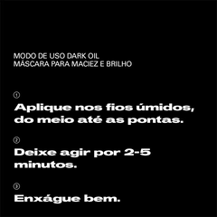 Kit Sebastian Professional Dark Oil Intense Duo Mask (2 Produtos)