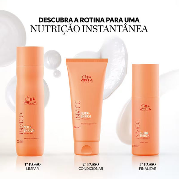 Kit Wella Professionals Invigo Nutri-Enrich Super Salon (2 Produtos)