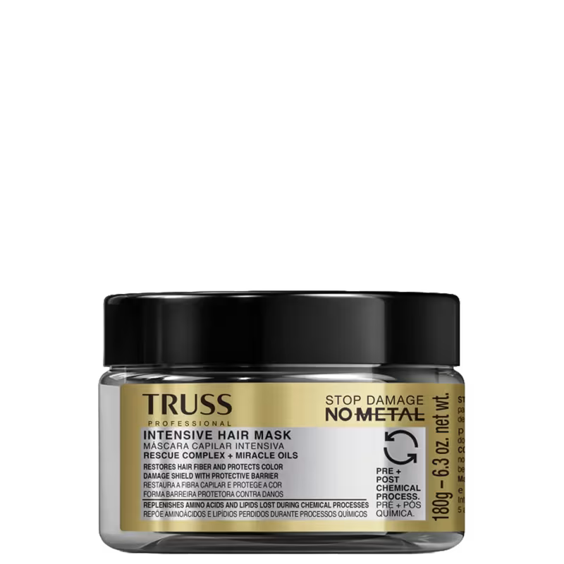 TRUSS Stop Damage No Metal - Máscara Capilar 180g