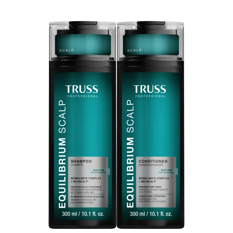 Kit TRUSS Equilibrium Scalp Home Care- Shampoo e Condicionador