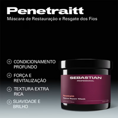 Sebastian Professional Penetraitt - Máscara de Tratamento 500ml