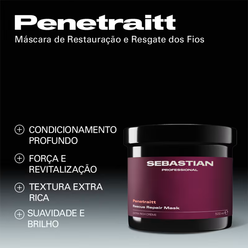 Sebastian Professional Penetraitt - Máscara de Tratamento 500ml