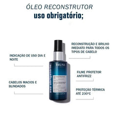 TRUSS Uso Obrigatório - Óleo Capilar Reconstrutor 60ml