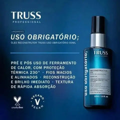 TRUSS Uso Obrigatório - Óleo Capilar Reconstrutor 60ml