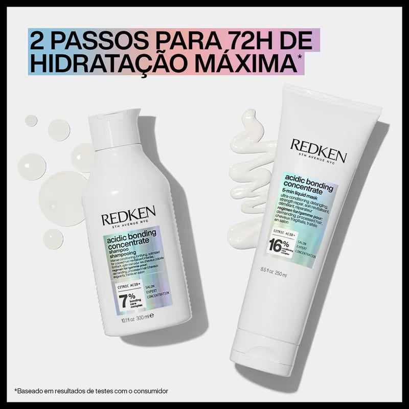 Redken Acidic Bonding Concentrate 16% - Máscara Capilar 250ml