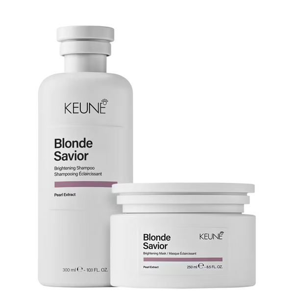 Kit Keune Blonde Savior (2 Produtos) + Escova couro cabeludo brinde