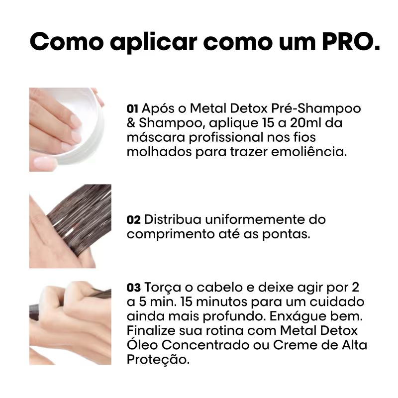 L'Oréal Professionnel Metal Detox - Máscara Capilar 250ml