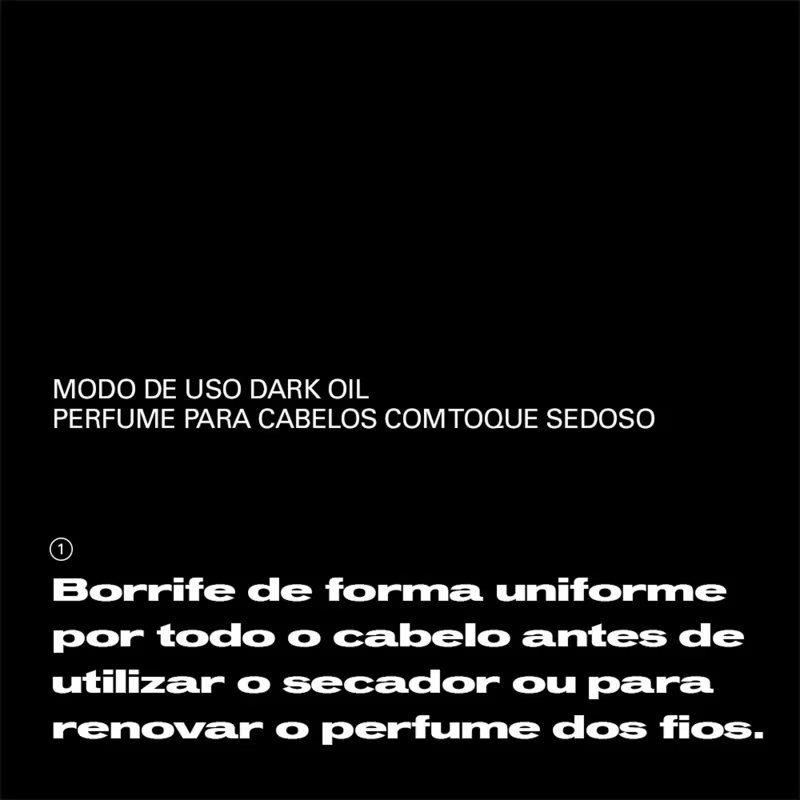 Sebastian Professional Dark Oil Silkening Mist - Spray para Cabelo 200ml