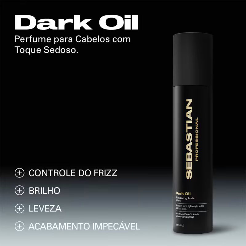 Sebastian Professional Dark Oil Silkening Mist - Spray para Cabelo 200ml