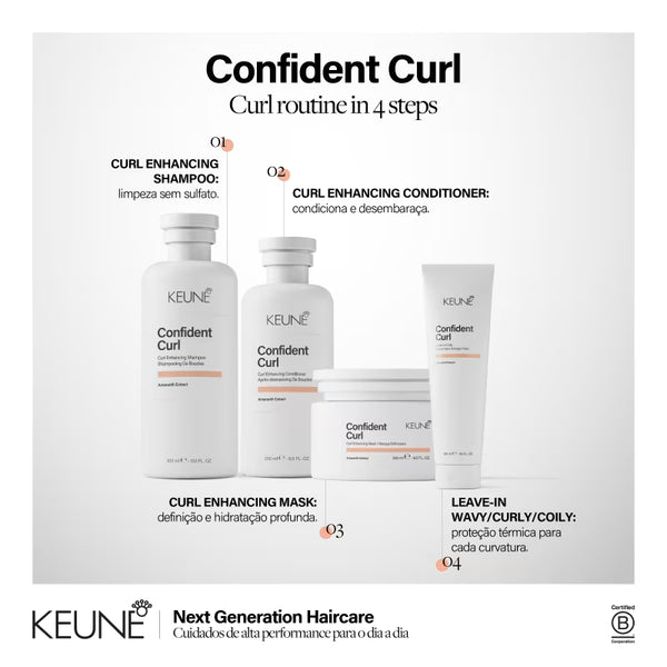 Keune Confident Curl - Máscara Capilar 250ml