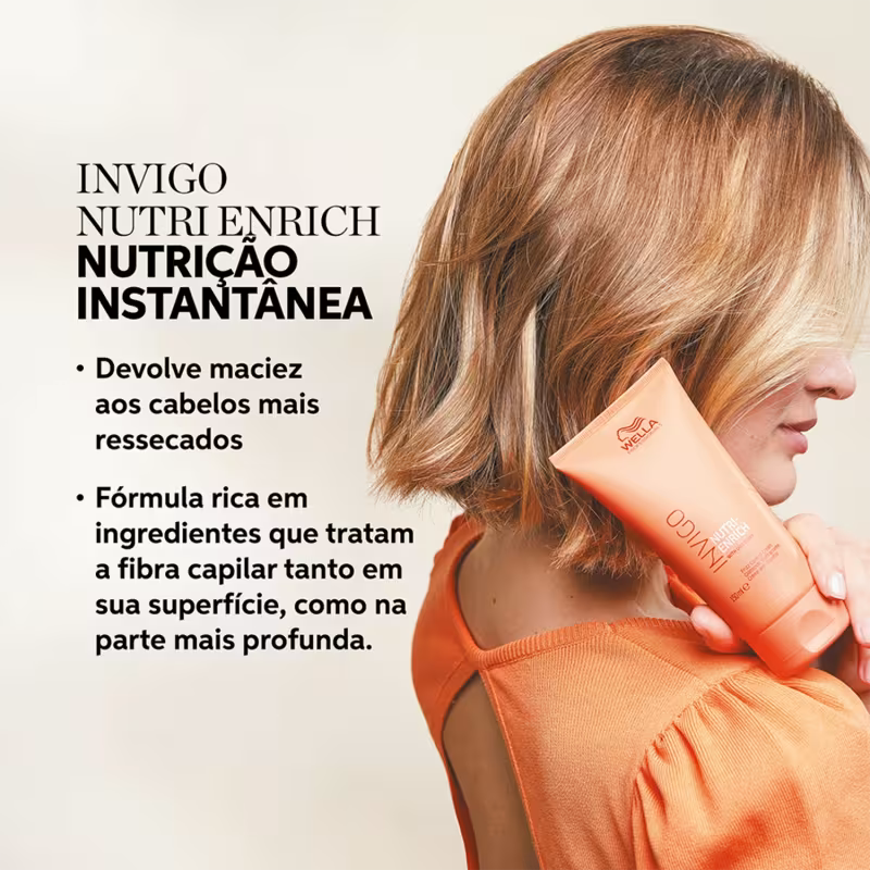 Kit Wella Professionals Invigo Nutri-Enrich Super Salon (2 Produtos)