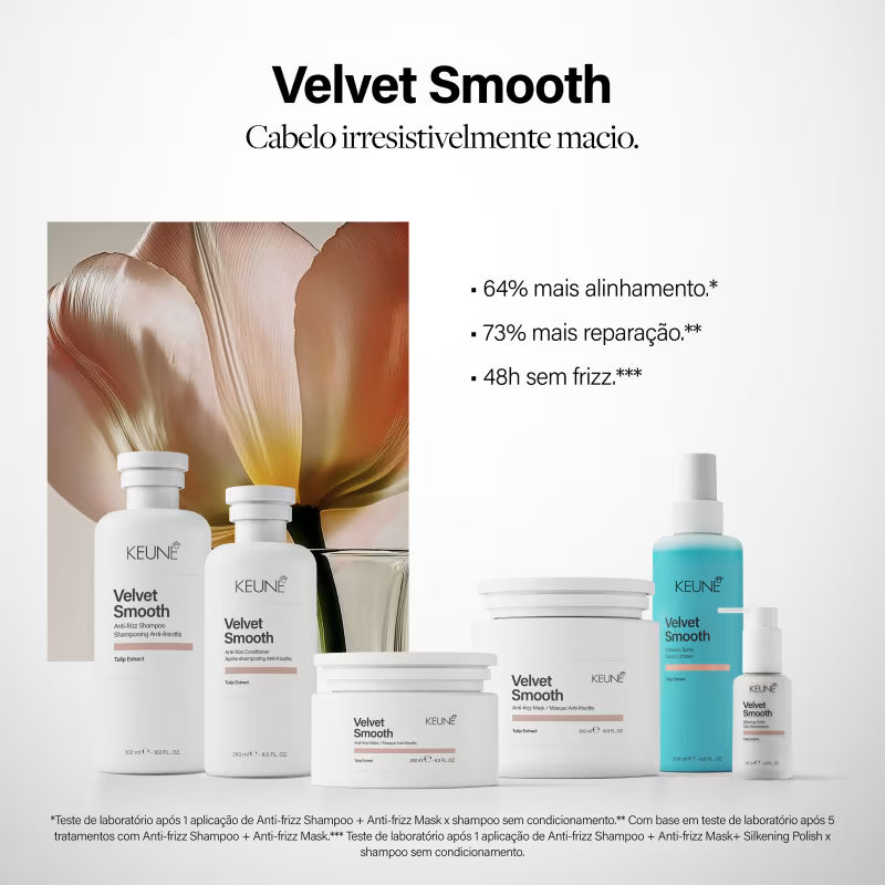 Keune Velvet Smooth - Máscara Capilar 250ml