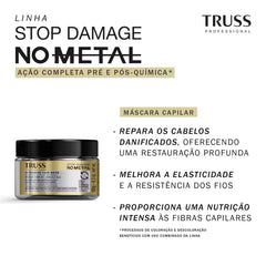 TRUSS Stop Damage No Metal - Máscara Capilar 180g