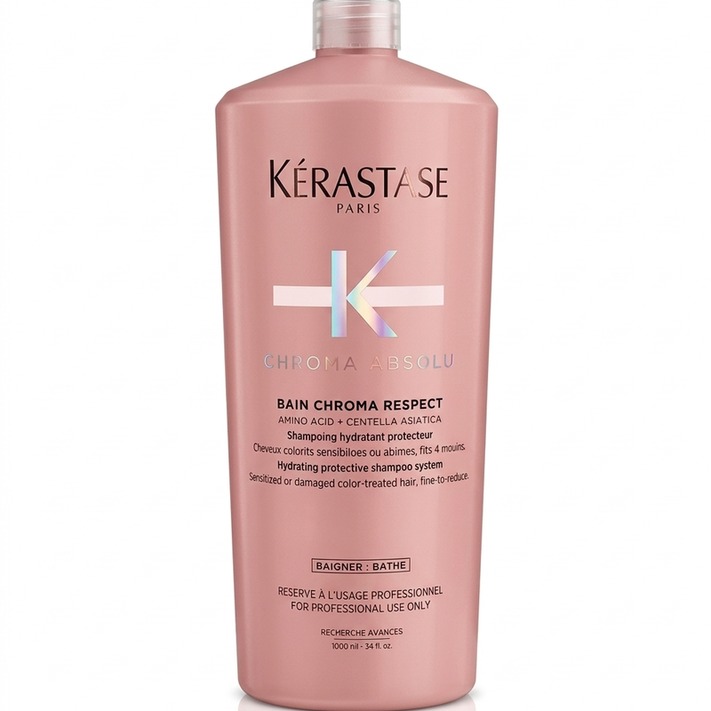 KERASTASE CHROMA ABSOLU BAIN CHROMA RESPECT SHAMPOO 1L