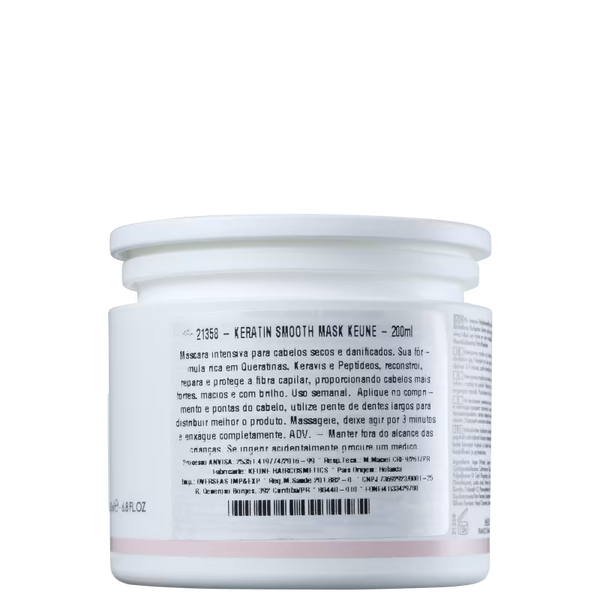 Keune Care Keratin Smooth - Máscara de Reconstrução 200ml