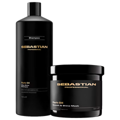 Kit Sebastian Professional Dark Oil Intense Duo Mask (2 Produtos)