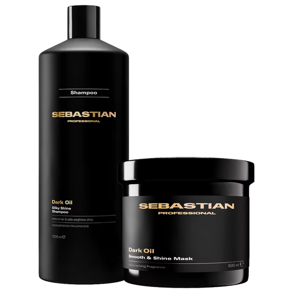 Kit Sebastian Professional Dark Oil Intense Duo Mask (2 Produtos)