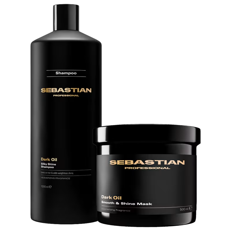 Kit Sebastian Professional Dark Oil Intense Duo Mask (2 Produtos)