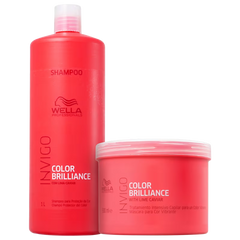 Kit Wella Professionals Invigo Collor Brilliance Duo Salon Bright (2 Produtos)
