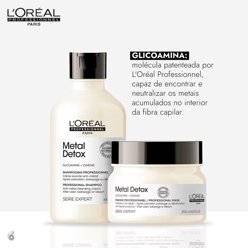 Kit L'Oréal Professionnel Metal Detox Duo (2 Produtos)
