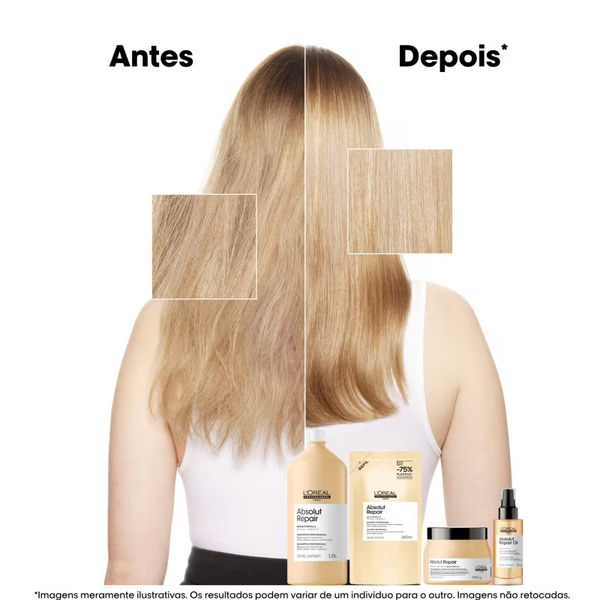 L'Oréal Professionnel Serie Expert Absolut Repair Omega-9 + Protein - Shampoo 1,5L