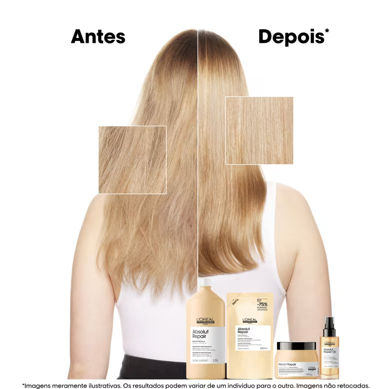L'Oréal Professionnel Serie Expert Absolut Repair Omega-9 + Protein - Shampoo 1,5L
