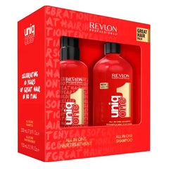 Kit Revlon Uniq One Leave-in 150ml + Shampoo 230ml