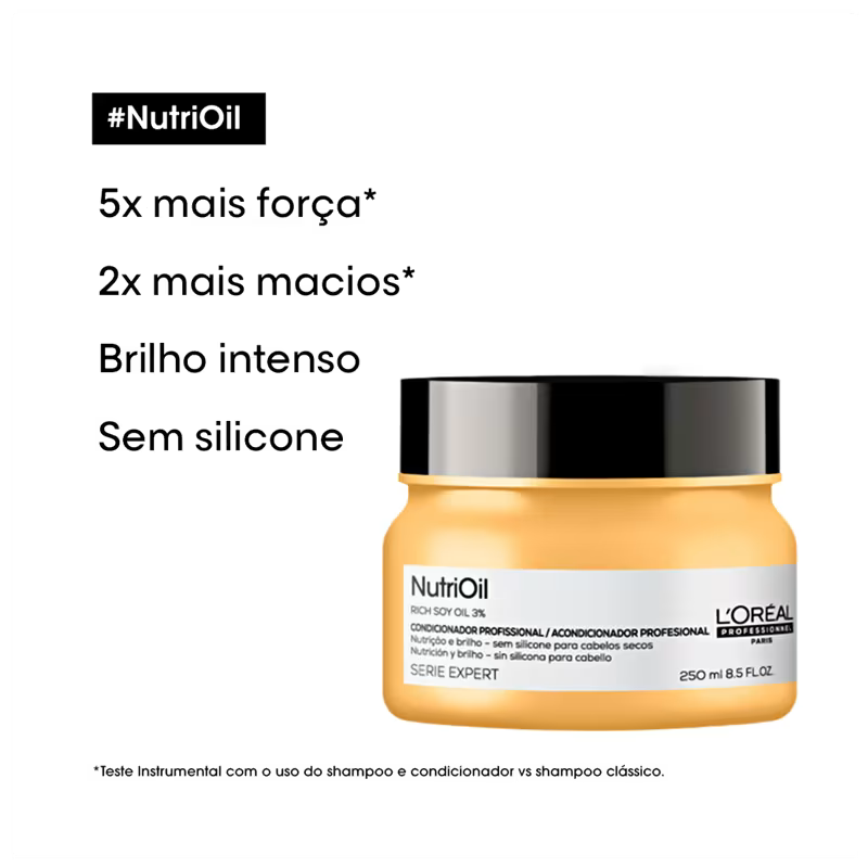 L'Oréal Professionnel NutriOil - Máscara de Tratamento Capilar 250g