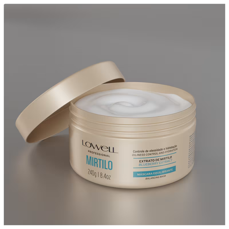 Lowell Mirtilo - Máscara Capilar 240g