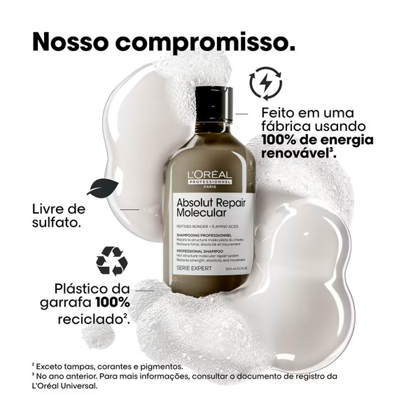 L'Oréal Professionnel Absolut Repair Molecular - Shampoo 300ml