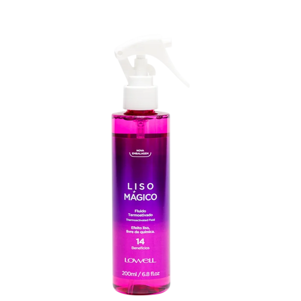 Lowell Liso Mágico - Fluido Termoativado 200ml