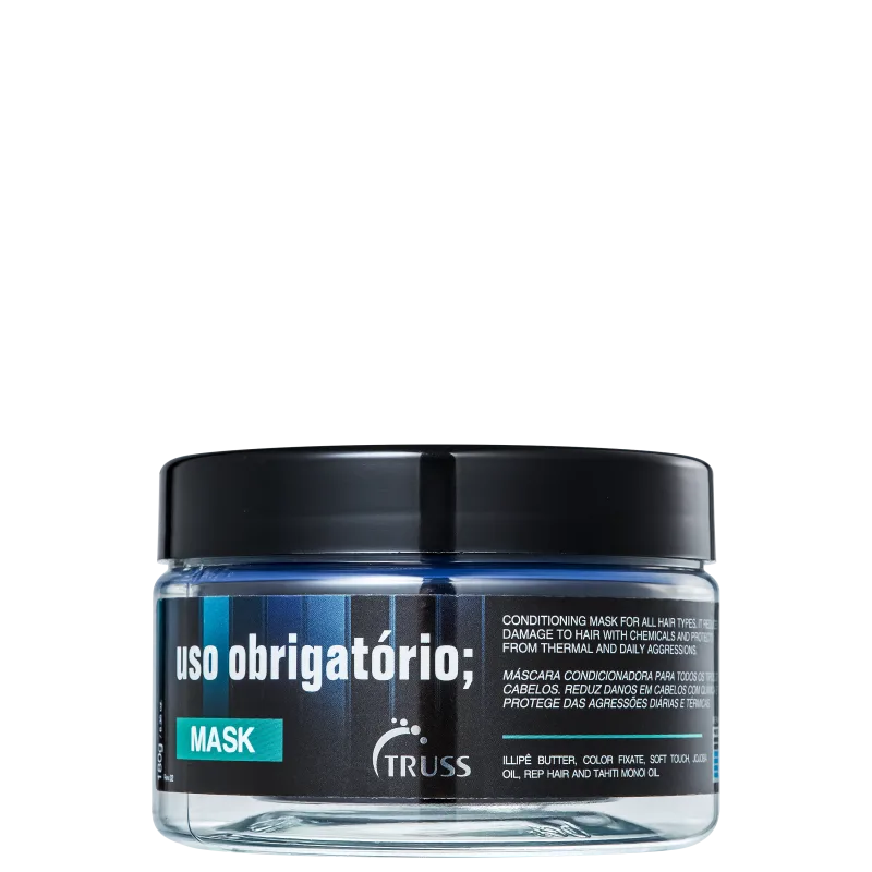 TRUSS Uso Obrigatório - Máscara de Tratamento Capilar 180g