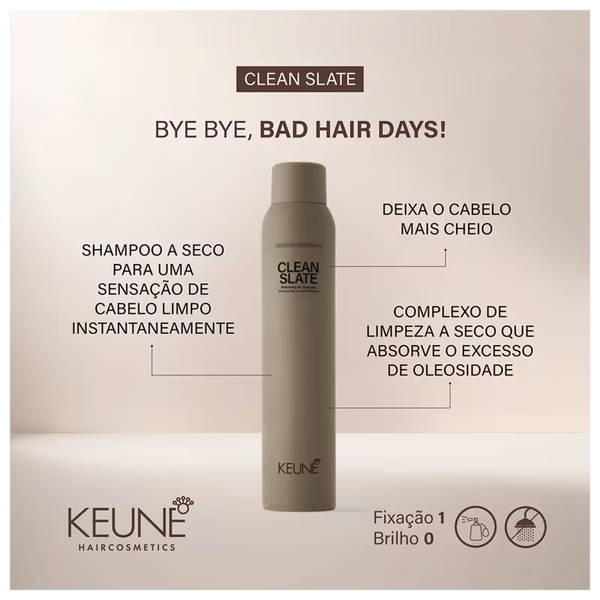 Keune Style Clean Slate - Shampoo a Seco 200ml