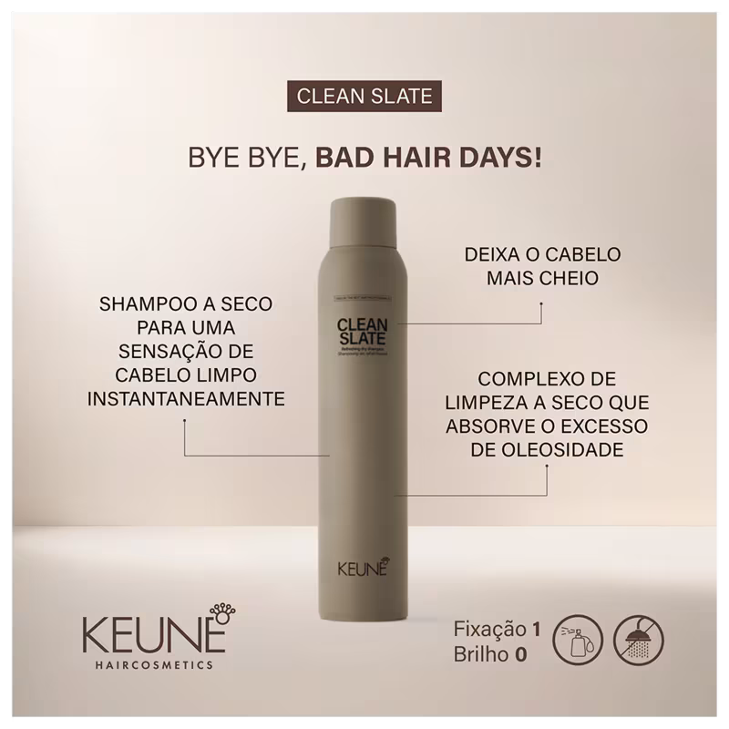 Keune Style Clean Slate - Shampoo a Seco 200ml