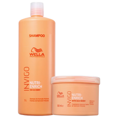 Kit Wella Professionals Invigo Nutri-Enrich Super Salon (2 Produtos)