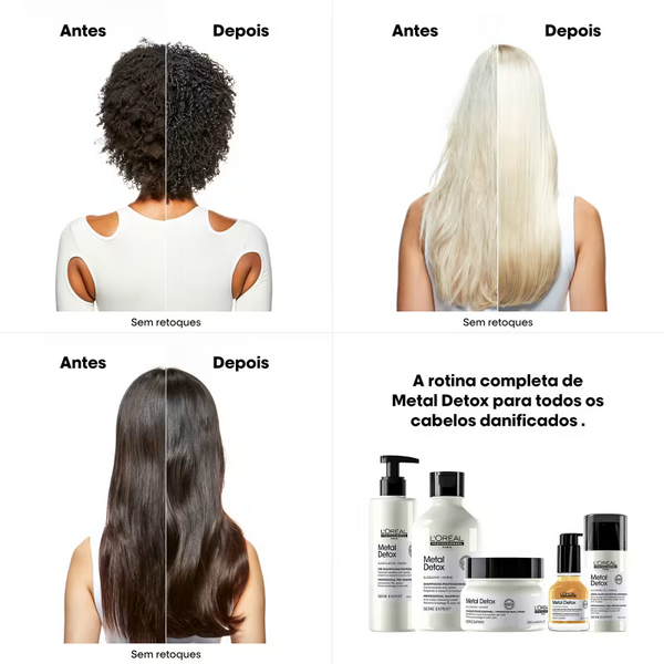 L'Oréal Professionnel Metal Detox - Shampoo 300ml