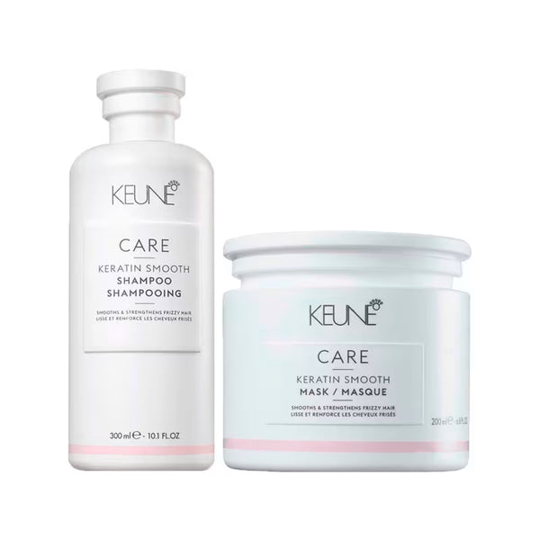 Kit Keune Keratin Smooth Shampoo + Máscara 200ml