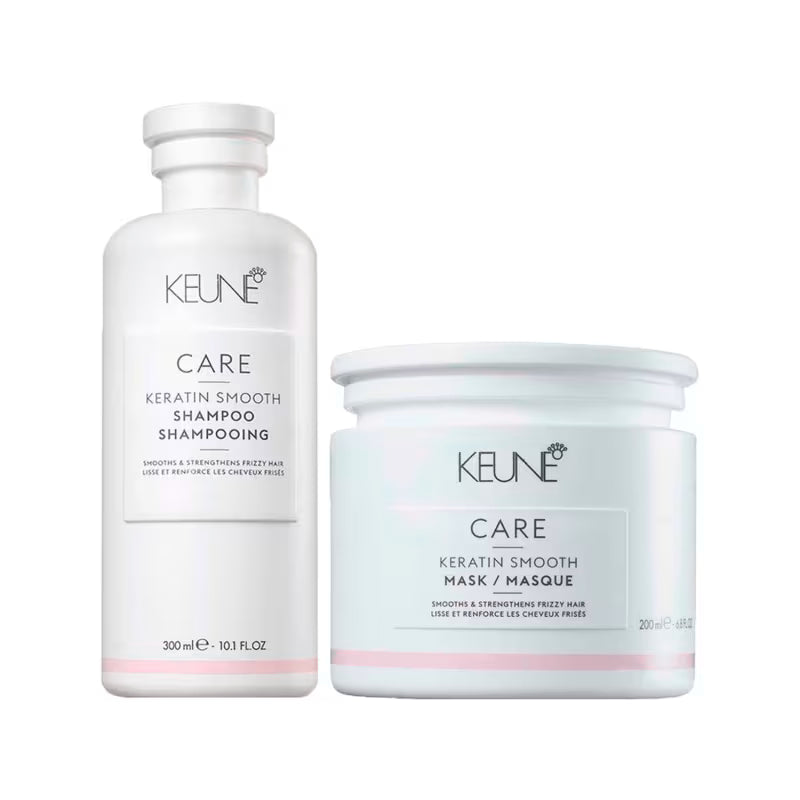 Kit Keune Keratin Smooth Shampoo + Máscara 200ml