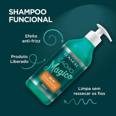 Lowell Cacho Mágico Magic Poo - Shampoo sem Sulfato 500ml