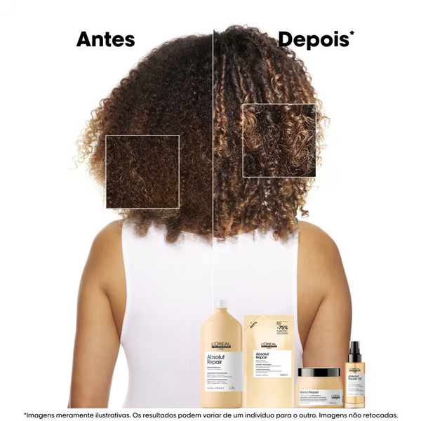 L'Oréal Professionnel Serie Expert Absolut Repair Omega-9 + Protein - Shampoo 1,5L