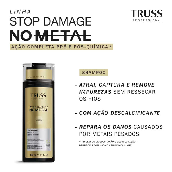 TRUSS Stop Damage No Metal - Shampoo 300ml