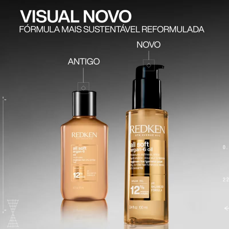 SERUM OIL ALL SOFT ARGAN REDKEN 100ML