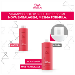 Kit Wella Professionals Invigo Collor Brilliance Duo Salon Bright (2 Produtos)